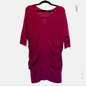 3/$15! Half sleeve knit sweater/coverup